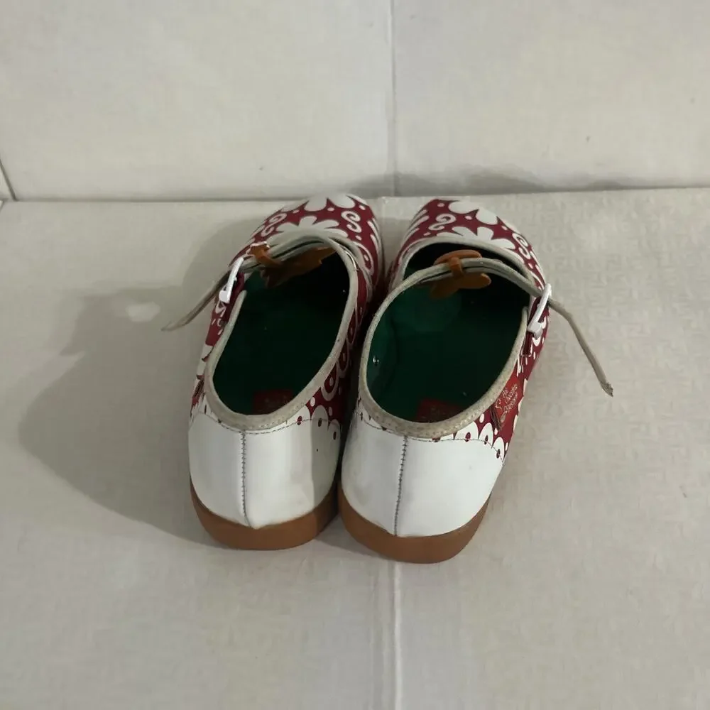 Rare Chocolaticas Ginger Bread Mary Jane flats by Hot Chocolate Design Size 7